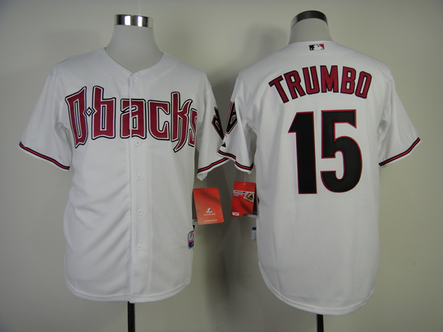Arizona Diamondbacks #15 Mark Trumbo Home Cool Base Jersey